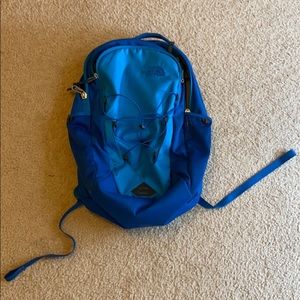 Blue North Face Jester Backpack